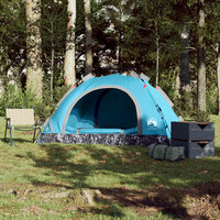 Tent 2-persoons snelontgrendeling blauw 3