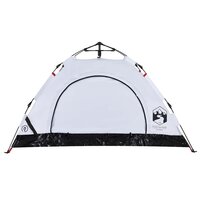 Tent 2-persoons snelontgrendeling verduisterende stof wit 7