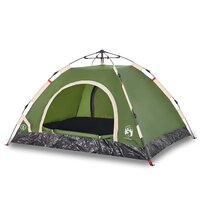Tent 3-persoons snelontgrendeling groen 2