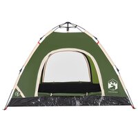 Tent 3-persoons snelontgrendeling groen 8