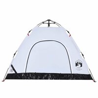 Tent 3-persoons snelontgrendeling verduisterende stof wit 7