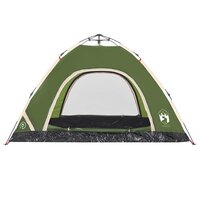 Tent 4-persoons snelontgrendeling groen 8