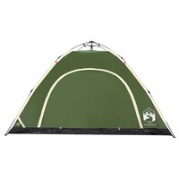 Tent 5-persoons snelontgrendeling groen 6