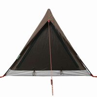Tent 2-persoons waterdicht bruin 7