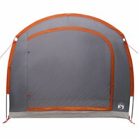 Tent met dak Grijs en oranje 268 x 240 x 191 cm Polyester 2