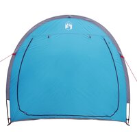 Fietstent met dak met opslag Blauw 210 x 90 x 174 cm 4