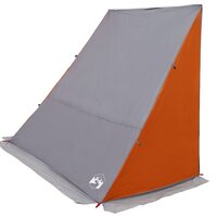 Achterkleptent met dak Grijs en Oranje 190 x 150 x 185 cm taft 2