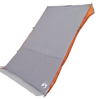 Achterkleptent met dak Grijs en Oranje 190 x 150 x 185 cm taft 5