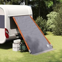 Achterkleptent met dak Grijs en Oranje 190 x 150 x 185 cm taft 3