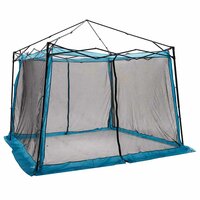 Binnentent met dak met opslag Blauw 303 x 303 x 196 cm taft 4