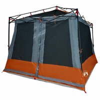 Binnentent met dak Grijs en Oranje 291 x 291 x 240 cm taft 2