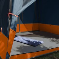Binnentent met dak Grijs en Oranje 291 x 291 x 240 cm taft 3