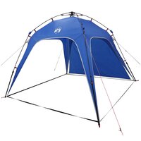 Instant Tent 4-Person Quick-Release Azure Blauw 185T Polyester 2