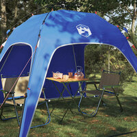 Instant Tent 4-Person Quick-Release Azure Blauw 185T Polyester 3