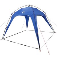 Instant Tent 4-Person Quick-Release Azure Blauw 185T Polyester 4