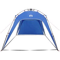 Instant Tent 4-Person Quick-Release Azure Blauw 185T Polyester 5