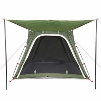 Tent 4-persoons waterdicht snelontgrendeling groen 8