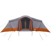 Gezinstent met dak Grijs en Oranje 721 x 335 x 212 cm 4