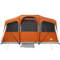 Gezinstent met dak Oranje en Oranje 435 x 255 x 216 cm 4