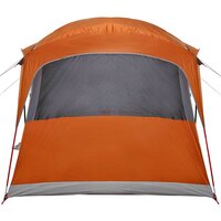 Gezinstent met dak Oranje en Oranje 435 x 255 x 216 cm 5