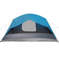 Gezinstent met luifel 6-persoons waterdicht blauw 9