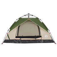 Koepeltent 2-persoons snelontgrendeling groen 7