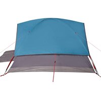 Koepeltent 6-persoons waterdicht blauw 8