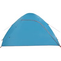 Koepeltent 4-persoons waterdicht blauw 7