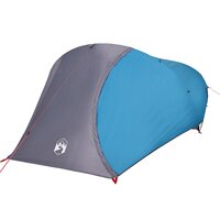 Koepeltent 4-persoons waterdicht blauw 4
