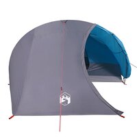 Koepeltent 4-persoons waterdicht blauw 6