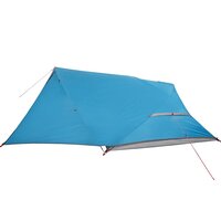 Koepeltent 4-persoons waterdicht blauw 9