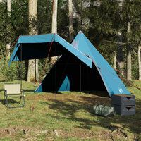 Tipi Tent 5-persoons waterdicht blauw 4