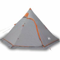 Tipi Tent 5-persoons waterdicht grijs 2