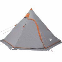 Tipi Tent 5-persoons waterdicht grijs 3