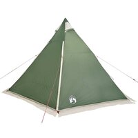 Tipi Tent 6-persoons waterdicht groen 9