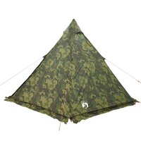 Tipi Tent 6-persoons camouflage waterdicht 9