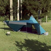 Tipi Tent 8-persoons waterdicht blauw 4