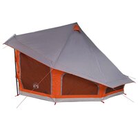 Tipi Tent met dak Grijs en Oranje 508 x 470 x 300 cm taft 5