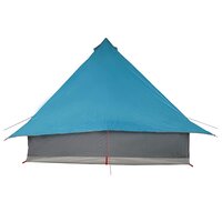Tipi Tent met dak met opslag Blauw 358 x 296 x 258 cm taft 6