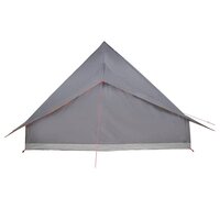 Tipi Tent met dak Grijs en Oranje 364 x 281 x 257 cm taft 6