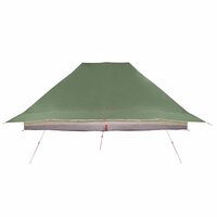 Tipi Tent met dak met opslag Groen 660 x 456 x 200 cm taft 6