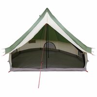 Tipi Tent met dak met opslag Groen 400 x 346 x 250 cm taft 4