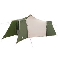 Tipi Tent met dak met opslag Groen 492 x 492 x 275 cm taft 2