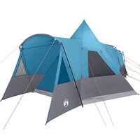 Tipi Tent 8-Persoon met dak Blauw 720 x 465 x 295 cm 4