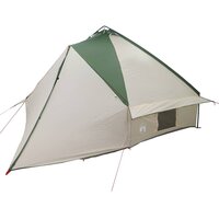 Tipi Tent voor 10 Personen Groen en Wit 490 x 410 x 210 cm 4
