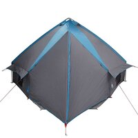 Tipi Tent voor 10 Personen Blauw en Grijs 490 x 410 x 210 cm 7