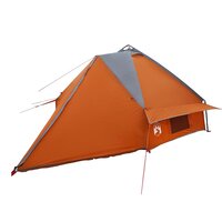 Tipi Tent 8-Persoon Grijs en Oranje 490 x 410 x 210 cm 4
