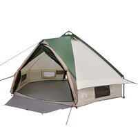 Tipi Tent voor 6 Personen Groen en Wit 490 x 410 x 210 cm 2