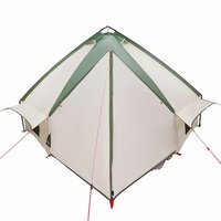 Tipi Tent voor 6 Personen Groen en Wit 490 x 410 x 210 cm 7