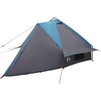 Tipi Tent voor 6 Personen Blauw en Grijs 431 x 366 x 185 cm 4